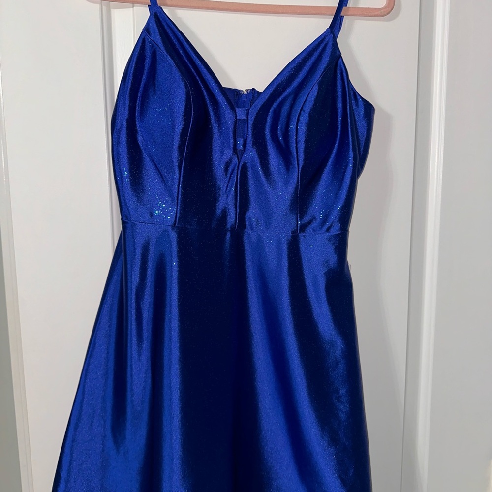 Blue Homecoming Dress